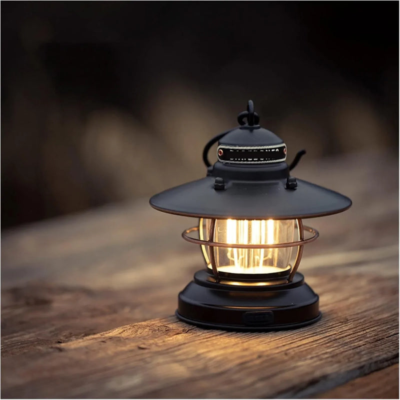 Outdoor vintage camping lamp, camping hanging tent lamp, portable lamp, LED lighting, emergency camping lamp, team hiking lamp, essential item for power outage camping. G4