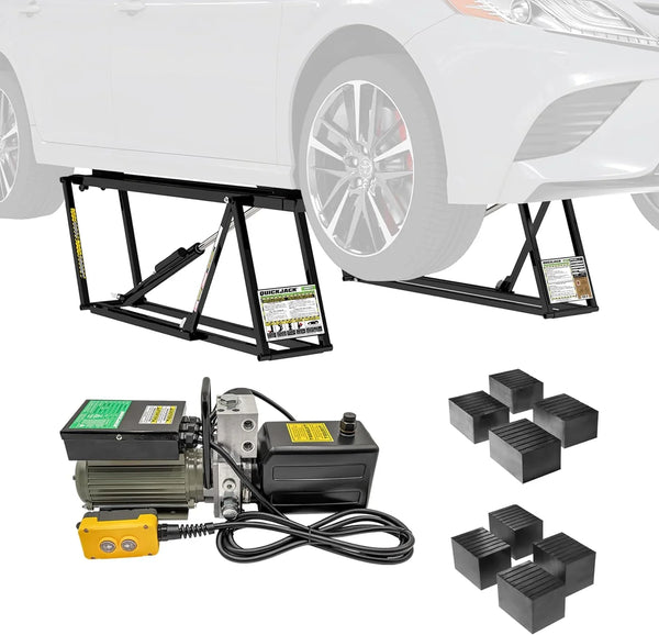 5000TL Portable Car Lift – ALI Certified 5,000 lb Capacity with 110V Power Unit, Compact Alternative to a 2-Post Car Lift for Garage, Home Mechanics, DIY Auto Repair, or Shop Use C8