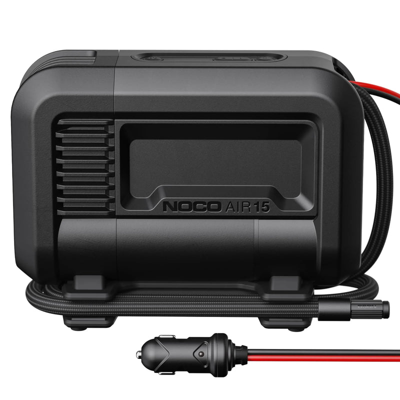 UltraFast 15A Tire Inflator, 12V Portable Air Compressor Pump, Rated at 80 PSI, Inflates Tires from 0-40 PSI in 2.9 Minutes with a Digital Gauge, Smart Pressure and Auto-Shutoff Y0