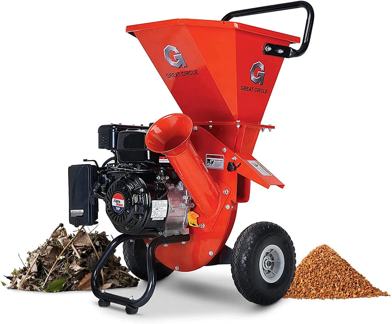 Wood Chipper Shredder Mulcher Heavy Duty Gas Powered G0