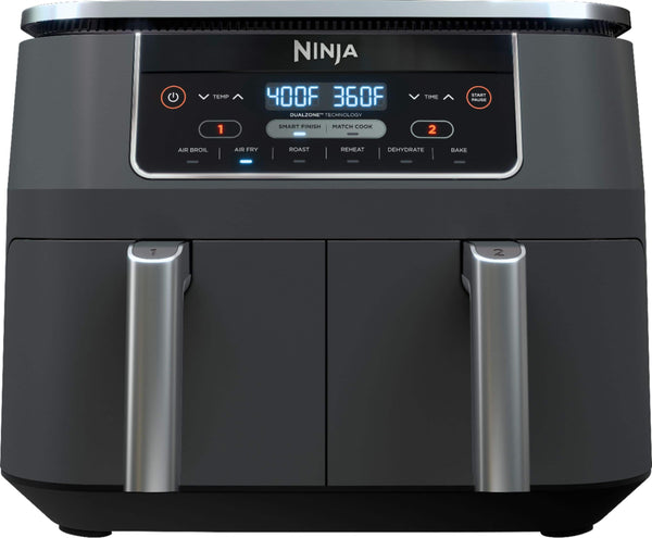 Ninja Foodi DualZone 6-in-1 8-Qt Air Fryer – Black G5
