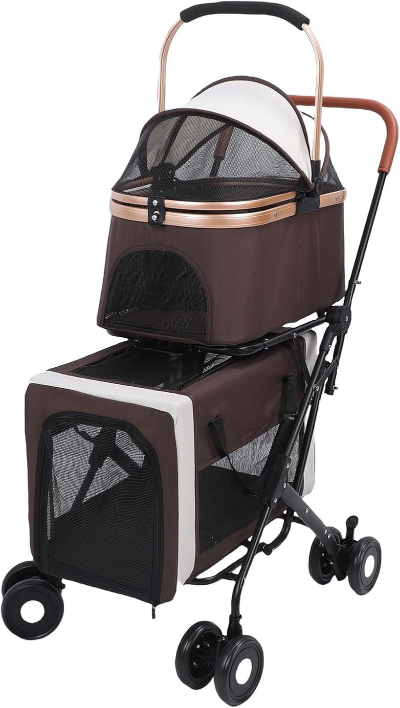 Pet cart, a three-in-one foldable pet travel backpack, suitable for small to medium-sized dogs and cats V7