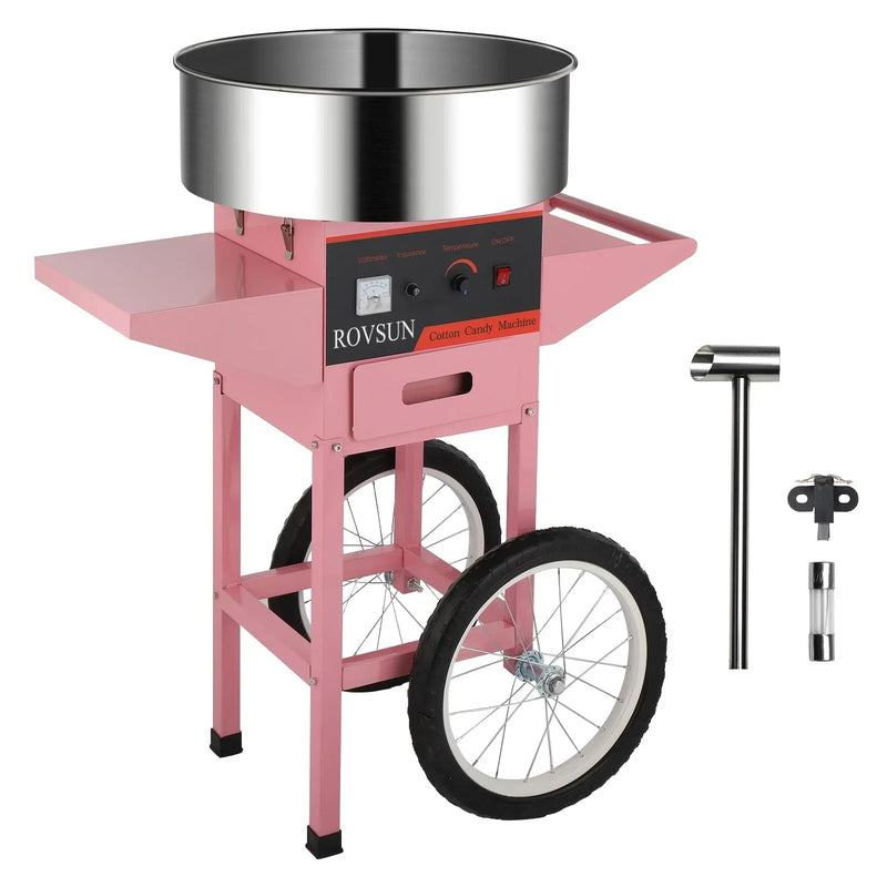 21 Inch Cotton Candy Machine Cart B6