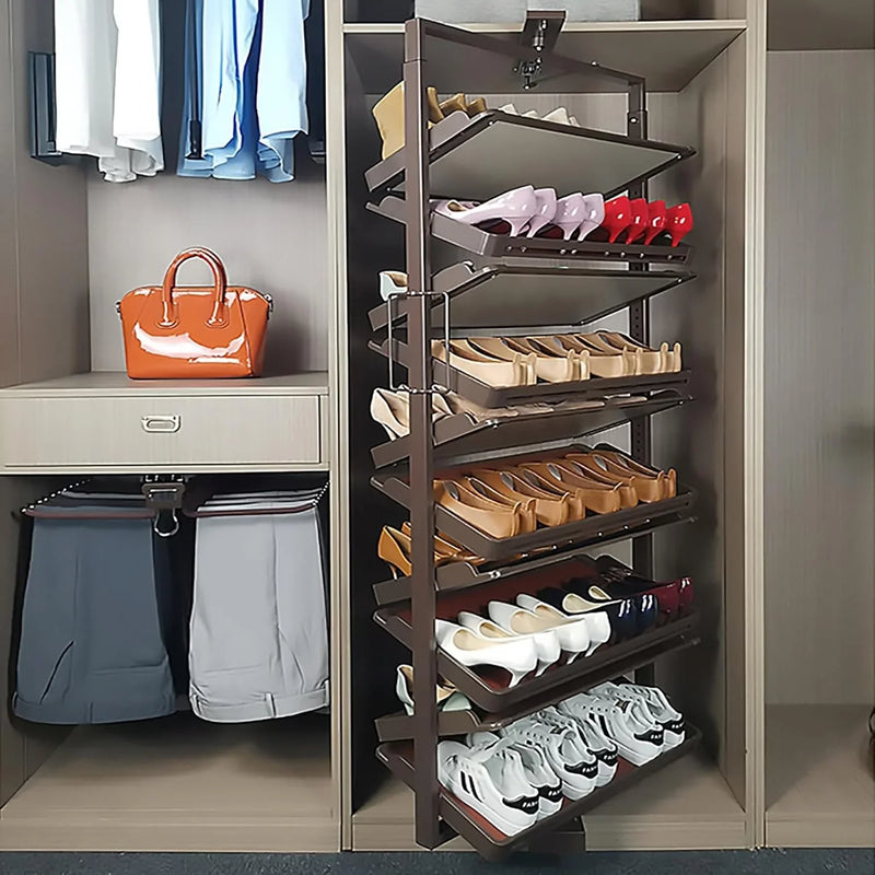 Rotating Shoe Rack，360° Rotating Vertical Shoe Rack，Free Standing Shoe Racks，15-Tiers Shoe Rack Organizer Shoe Storage Shelf For Entryway Living Room Hallway Shoe Cabinet. ( Size : Fifteen Layers ) E1