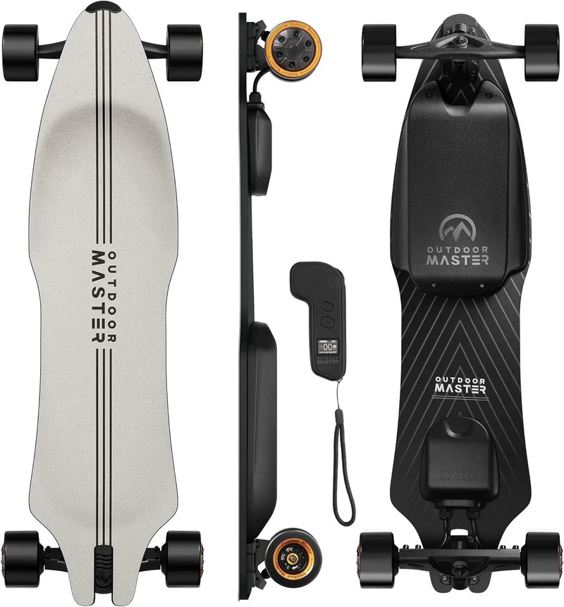 Caribou Electric Skateboard – 32 MPH, 26 Mile Range, Dual 1000W Motors, Longboard for Adults & Teens, 6-Month Warranty Q9