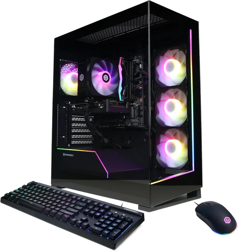 Gaming PC, Intel Core i5-13400F 2.5GHz, GeForce RTX 4060 8GB, 16GB DDR5, 1TB PCIe Gen4 SSD, WiFi Ready & Windows 11 Home (GXiVR8060A24) B8