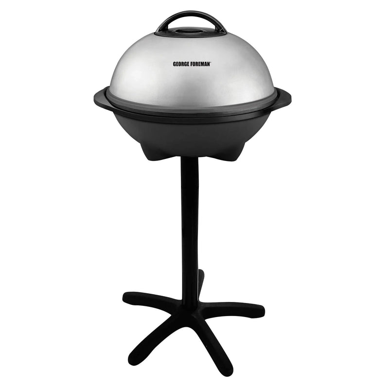 George Foreman Silver 12 Servings Upto 15 Electric Grill P3