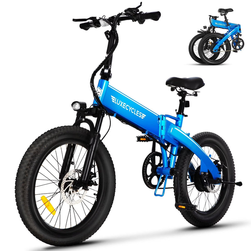 Alpha Joy Electric Bike for Adults 20 in, Rated 500W E-Bike 48V 13AH UL2849 K9