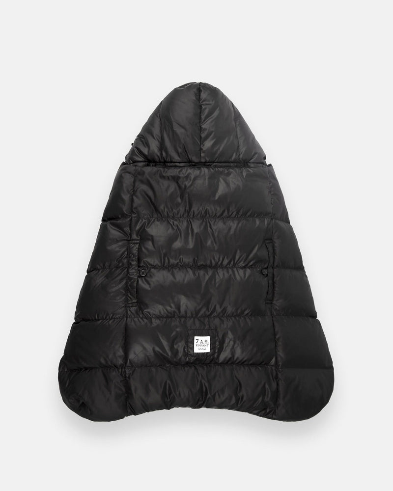 7AM Enfant Heavyweight, K-Poncho Black Plush V6