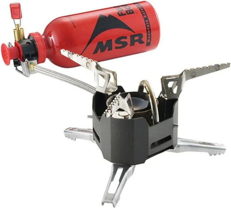 Multi-fuel camping stove for mountain exploration E7