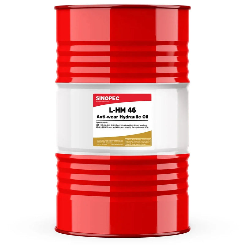 Premium Anti-wear Hydraulic Oil Fluid - 55 Gallon Drum (200L - 52.83 GAL) V6