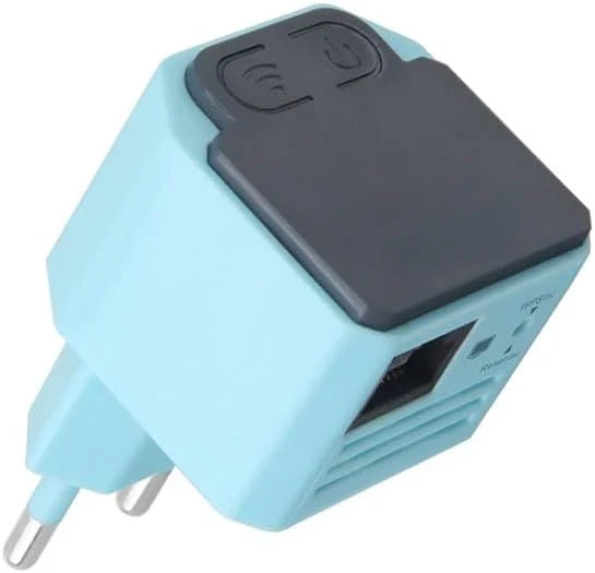 Wireless network dead zone problem Simple installation 300Mbps wireless signal enhancer and access point N300 Wireless signal extender - (Color: Blue) K2