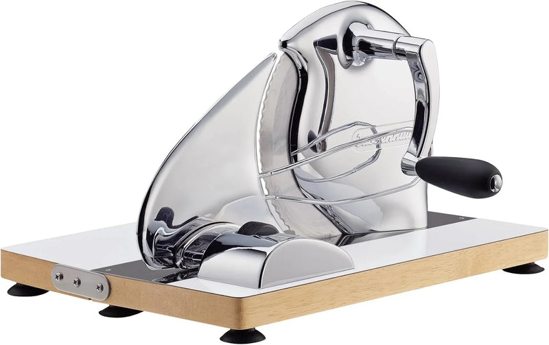 Stainless steel bread slicer (silver brown)) B2