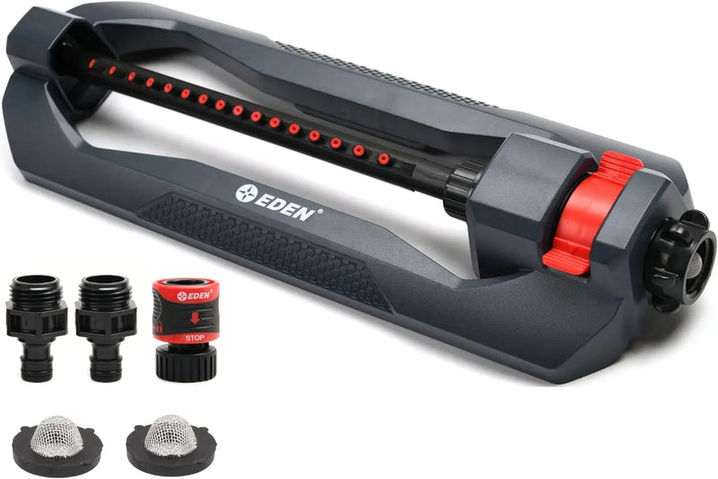Eden Lawn & Garden Essential Oscillating Sprinkler | Water Sprinkler for Yard Y9