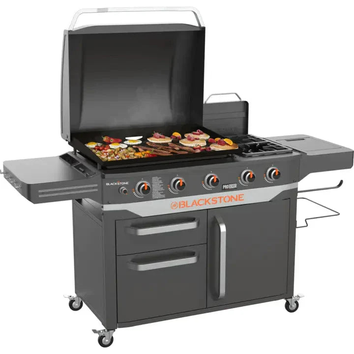 Blackstone ProSeries 5 Burner 28" Propane Griddle with Range Top G6