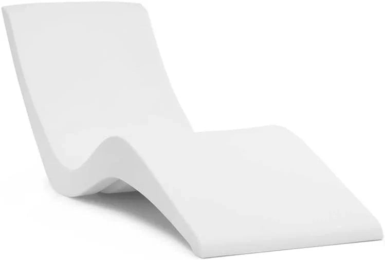 Classic White - in-Pool Chaise Lounger – Designed for Water Depths Up to 9” – Aqua Outdoors – Set of 2 – Compatible with All Pool Types - Poolside & Sun Deck Tanning P9