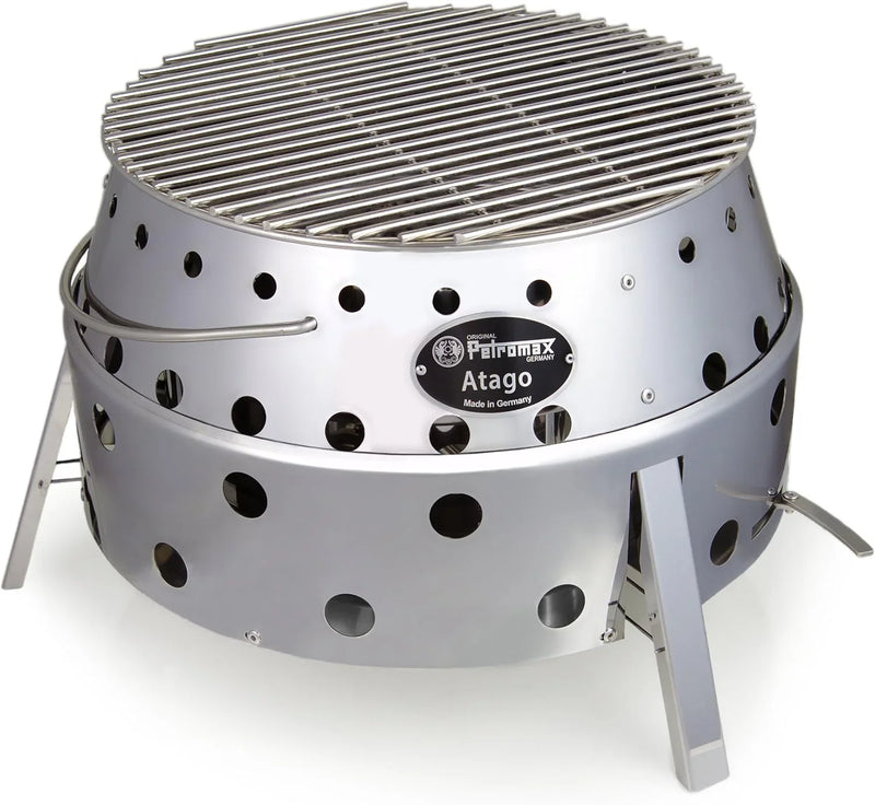 Portable camping grill - Stainless steel material - Charcoal mode - Outdoor type - Portable M6