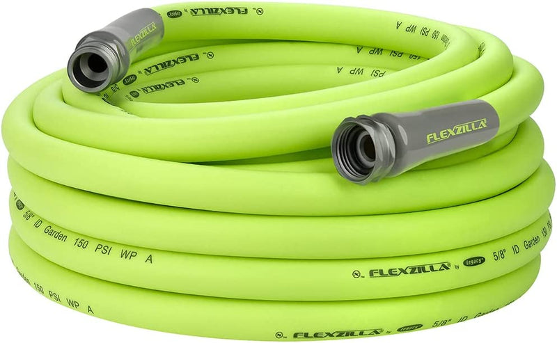 Flexzilla Garden Hose 5/8 in. x 50 ft, Heavy Duty, Lightweight, Drinking Water Safe H4