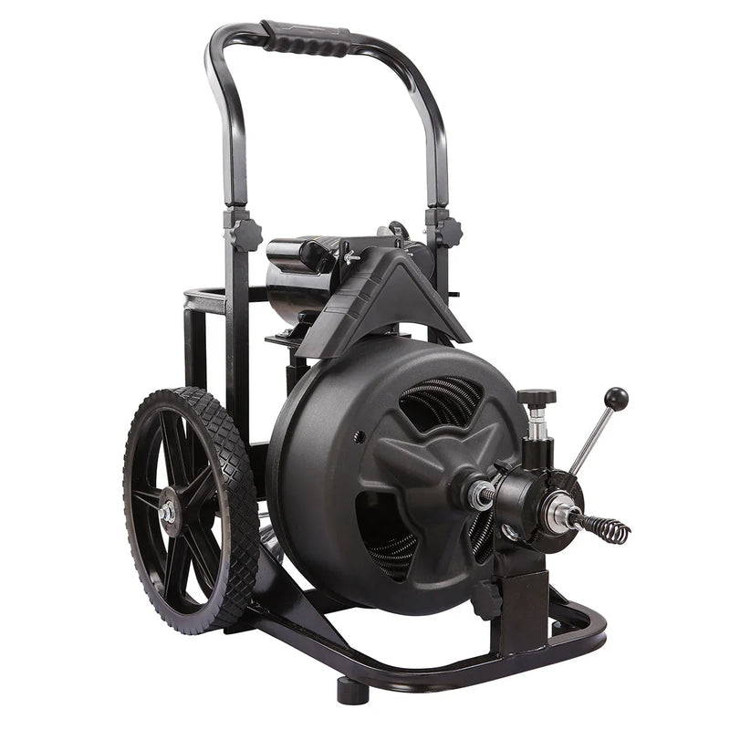 Drain Snake Commercial w/Attachments 100' Electric Sewer Z6