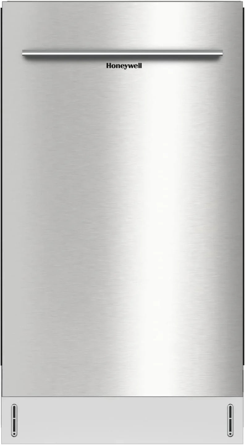 Honeywell 18 Inch Dishwasher with 8 Place settings, 6 Washing Programs, Stainless Steel Tub, UL/Energy Star- Stainless Steel F9