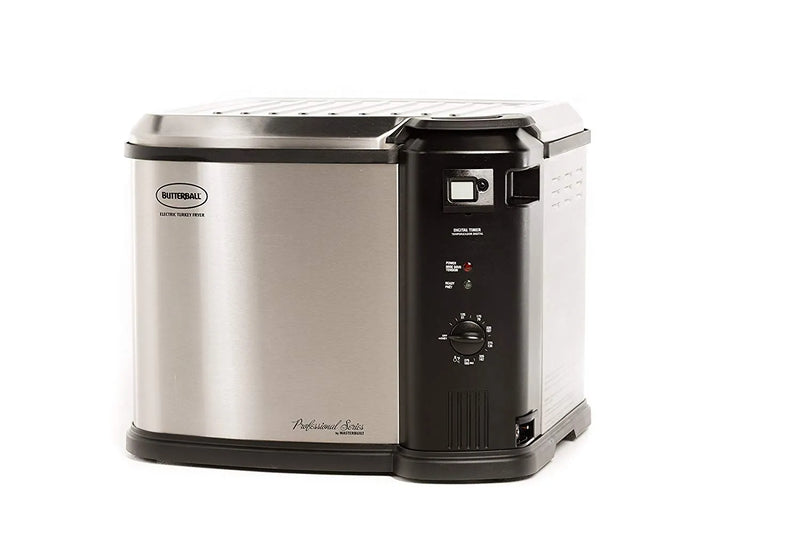 Butterball XL Electric Turkey Fryer, 20 lb Capacity, Analog Controls, Digital Timer, 1650W Heating, Easy Clean, Safe Design M3