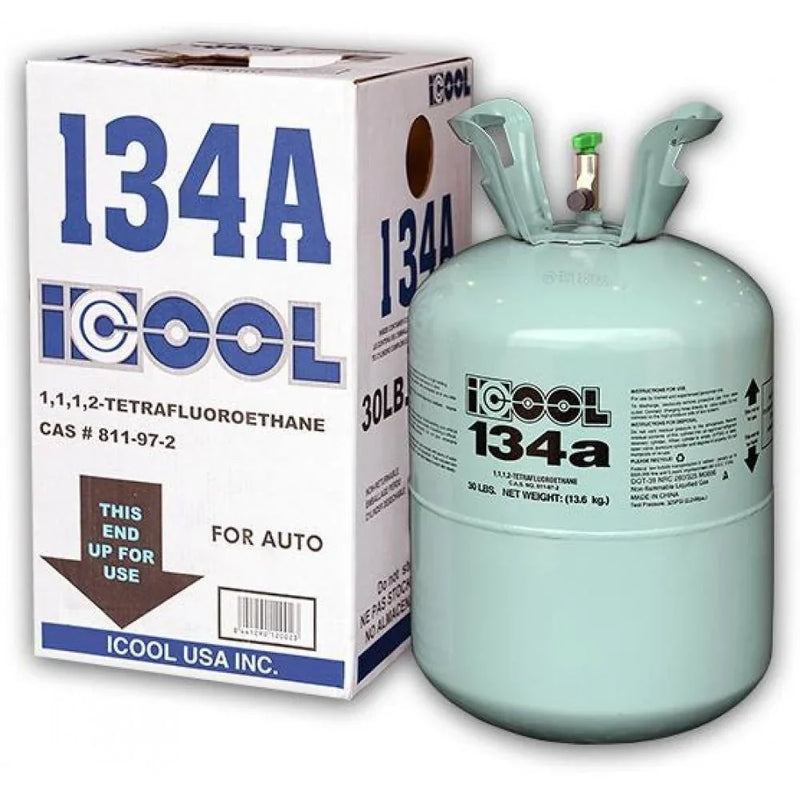 R134A Refrigerant, Full of R-134A, Net 30LB Tank, Suitable for automotive air conditioners, refrigerators-Make in USA U3