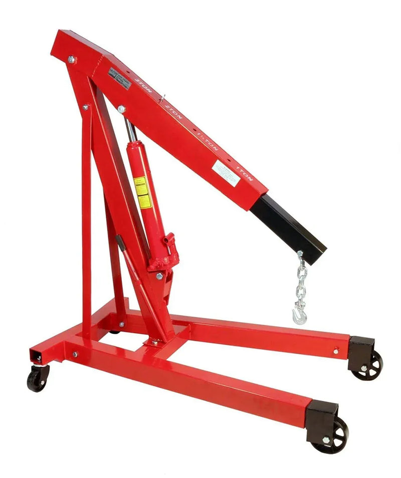 Dragway Tools 3 Ton 6000 LB Heavy Duty Engine Hoist Cherry Picker Shop Crane S5