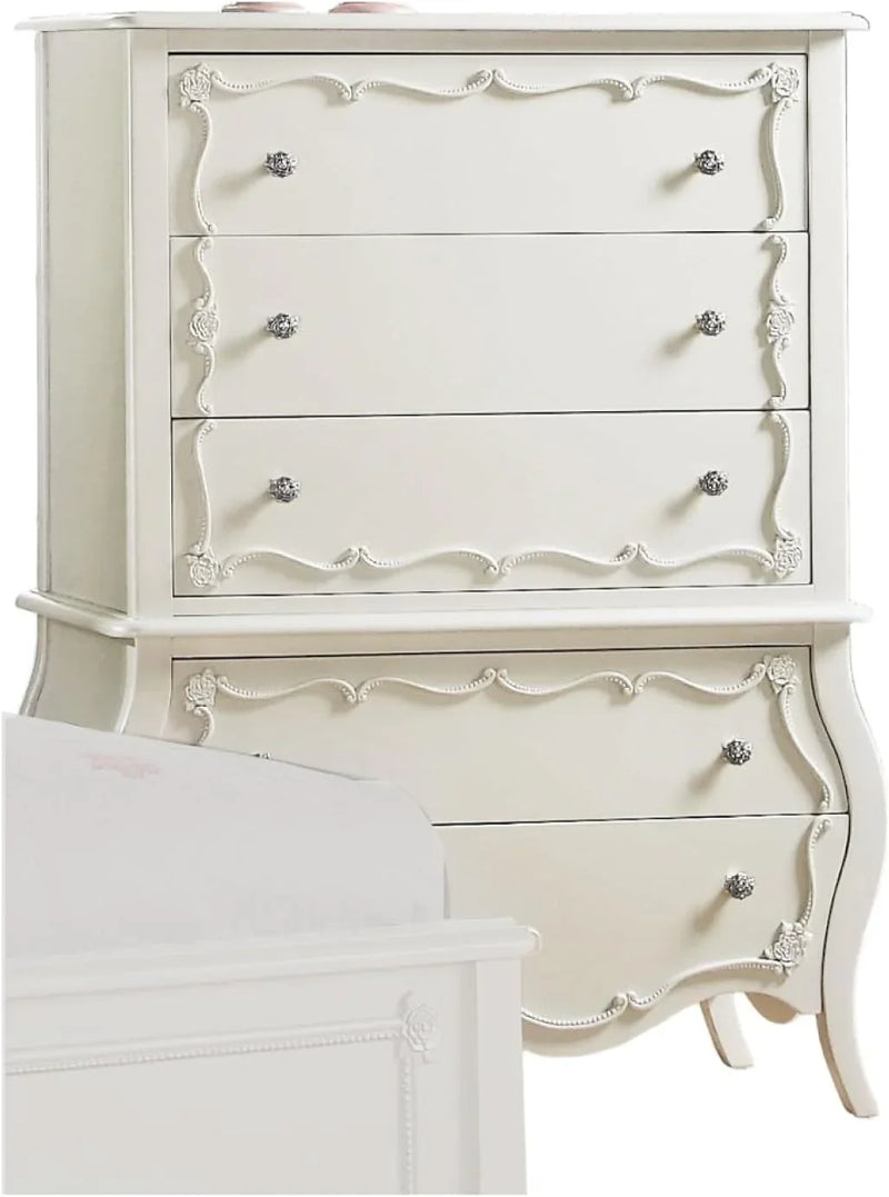 Jewelry closet, pearl white E5