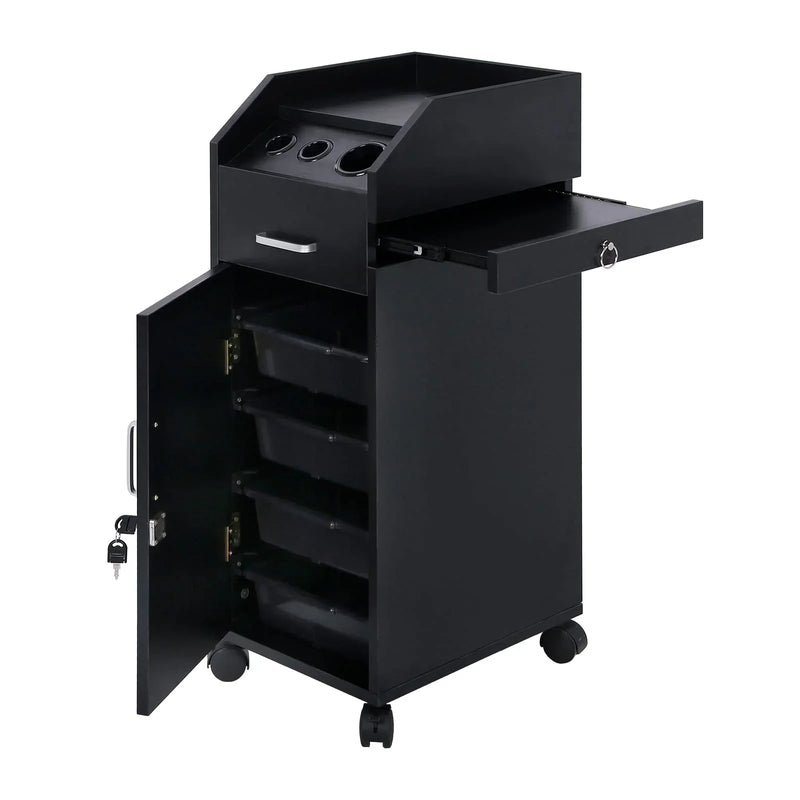 Winado Hair Salon Storage Cart with Wheels R2