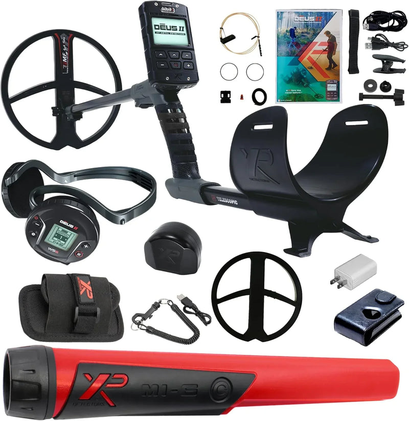 Fast Multi Frequency Metal Detector with 11'' FMF Search Coil and MI-6 Pinpointer, Black Z1