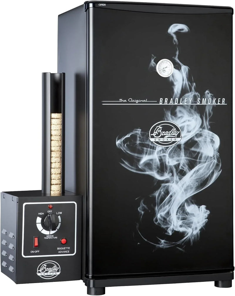 Four-grid outdoor electric oven, digital vertical oven, equipped with stainless steel baking rack A5