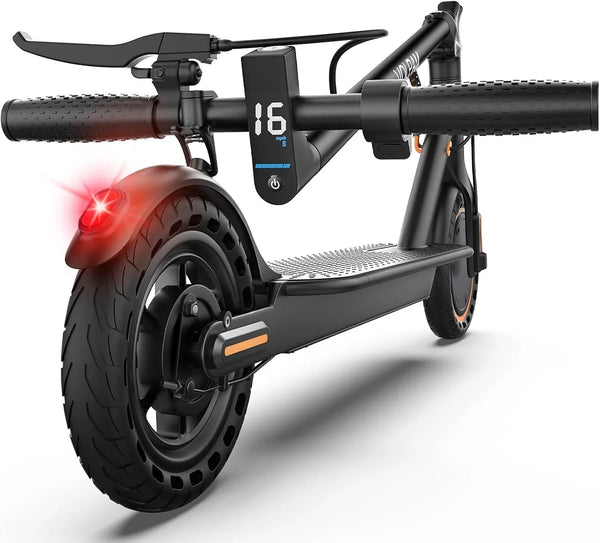 Electric Scooter, 350W Motor, 187Wh/281Wh Battery, 16/19Mph Top Speed, 8.5''Tires, Dual Braking, Folding Scooter L8