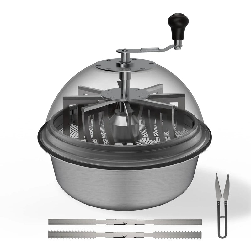 16" Bud Leaf Bowl Trimmer with Stainless Steel Blades X9