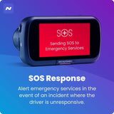 Car dashcam - Small size model (with application) - Full-process 1440p/30fps quadruple high-definition recording function, suitable for car cameras. Alexa voice control - Wireless network, GPS, Bluetooth - Parking mode - Night vision function - Polar