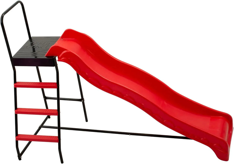 Trampoline Step N Slide | Fun Indoor & Outdoor Ladder and Wave Slide Set – Perfect for Round or Rectangle Trampolines with or Without Net P6