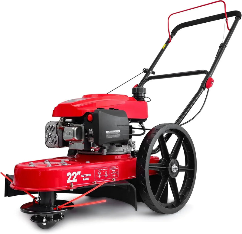 Gas Walk Behind String Trimmer 22-Inch with High Wheels (DB6222) L2