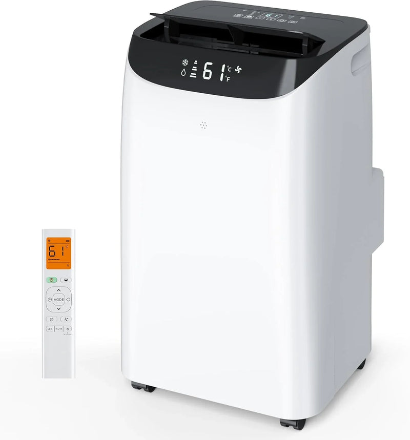 Inverter 16000BTU Portable Air Conditioners with Remote, Free Stand Cooling Portable AC Unit for Room up to 800 sq.ft, with Dehumidifier & Fan, Dual Hose, Quiet Sleep Mode(45dB), Windows Kit M9