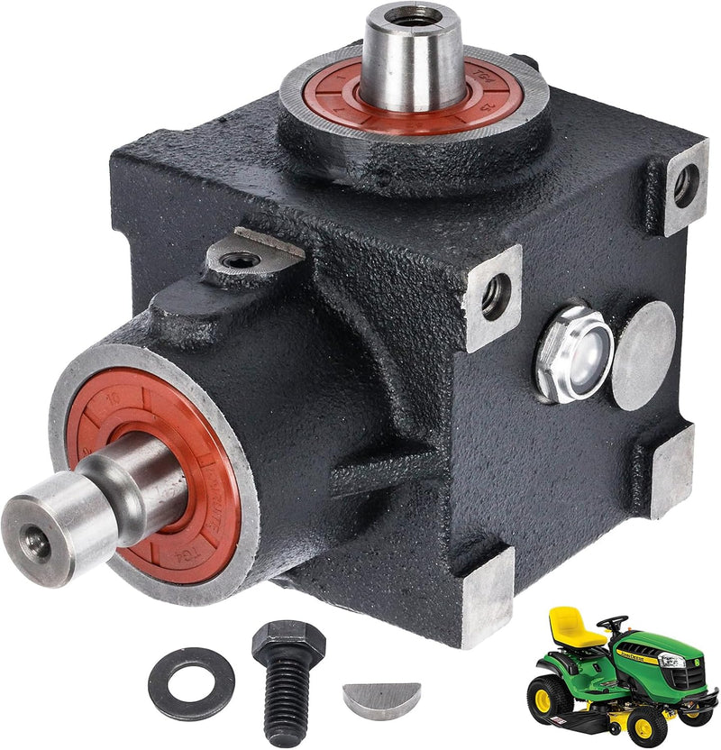 Grass mower chassis gearbox, compatible with John Deere 425, 445, and 455 tractors, suitable for 48-inch, 54-inch, and 60-inch grass mower chassis, replaceable N4