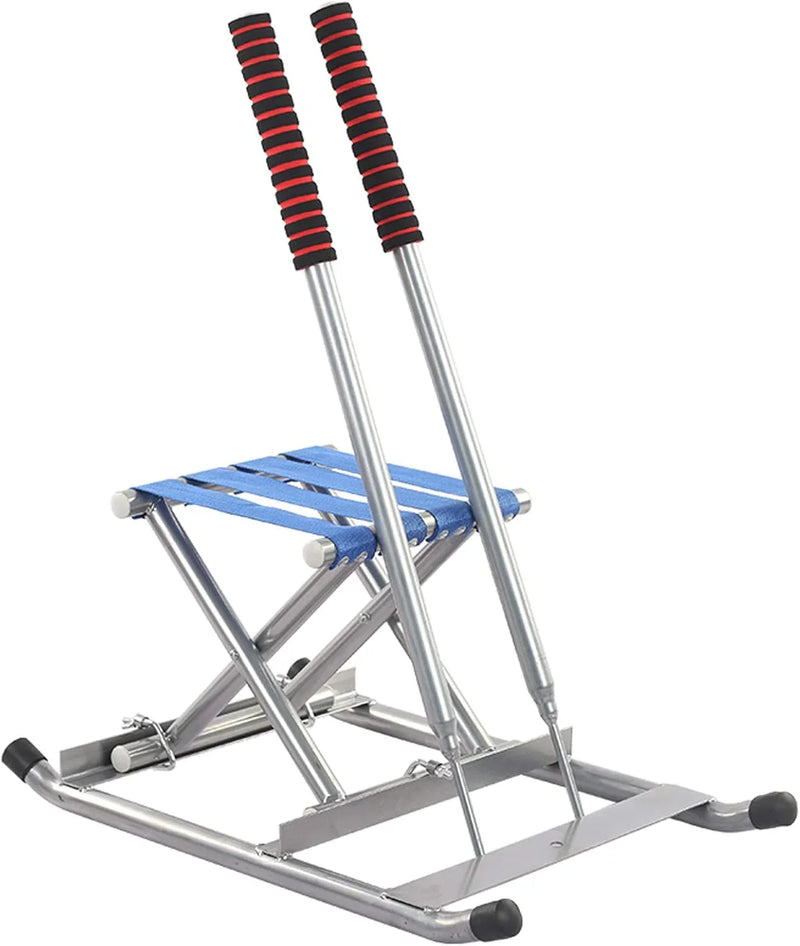 Ice scooter, outdoor skating vehicle, adult ice sled, children's sled, ice entertainment equipment, with seats, classic skating vehicle L8