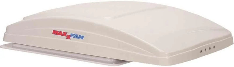 Deluxe Vent, Fan and Vent Cover All in One - Powerful 10-Speed Reversible Fan with Thermostat, Built-in Rain Cover, Remote Control, Intake & Exhaust Fan, Smoke (00-07500K) G5