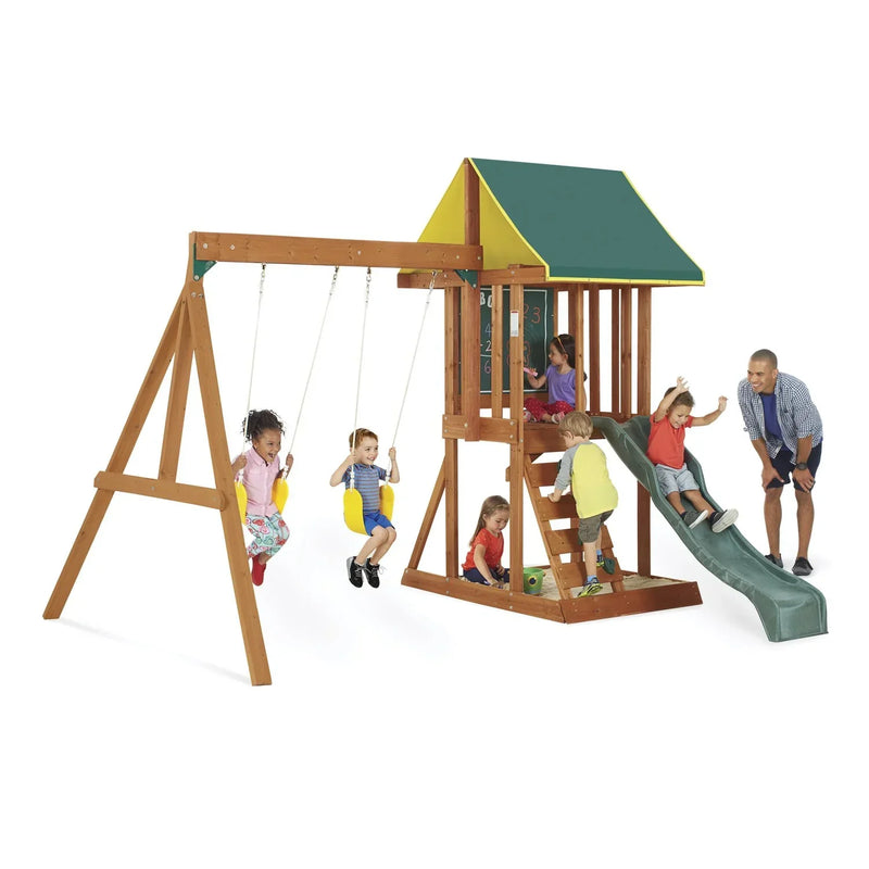 Appleton Wooden Swing Set D3