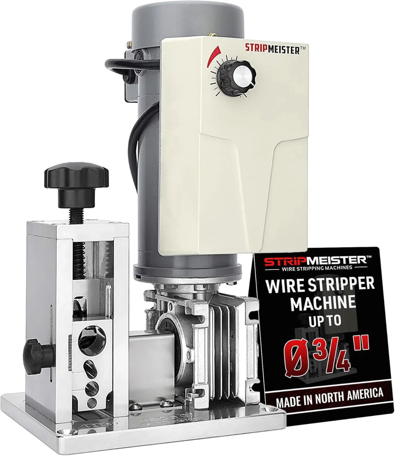 Electric automatic cable stripping machine - The maximum diameter of the detachable cable can reach 3/4 inch. There is no jamming. It is equipped with a motor-driven cable stripping device and has a variable speed control function. It is suitable for Z1