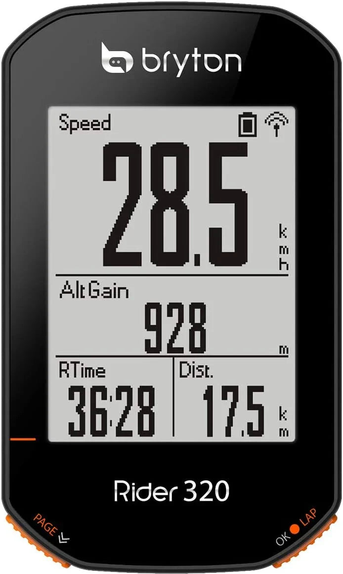 Global Positioning System Bicycle Timer, Black Version E3