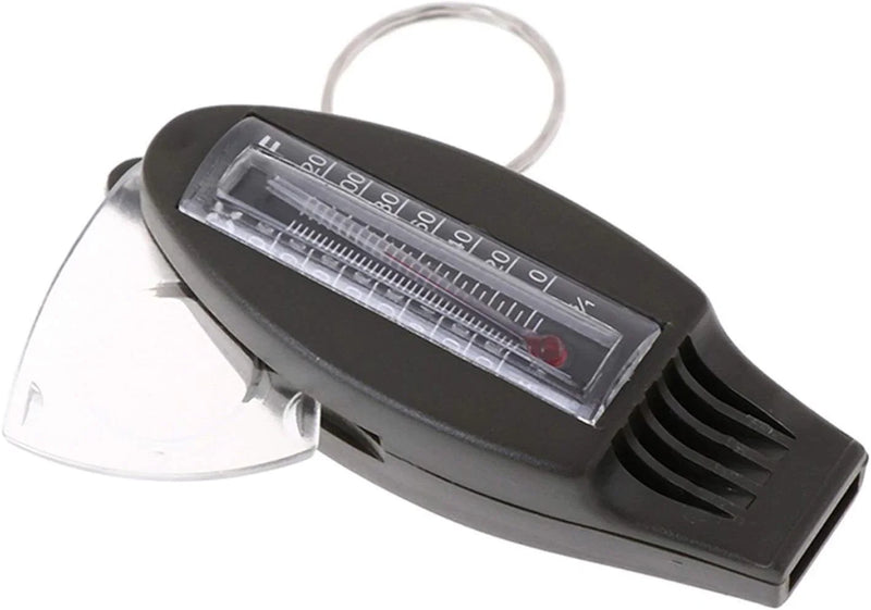Multifunctional 4 In1 Compass Thermometer Whistle Magnifier for Traveling Camping Hiking Climbing Outdoor Sports P3