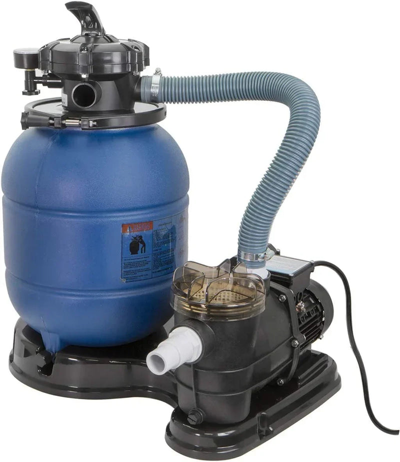 XtremepowerUS 13" Sand Filter 3/4HP Pool Pump Q0