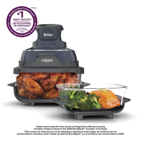 Ninja Crispi 4-in-1 Portable Glass Air Fryer Cooking System Y0