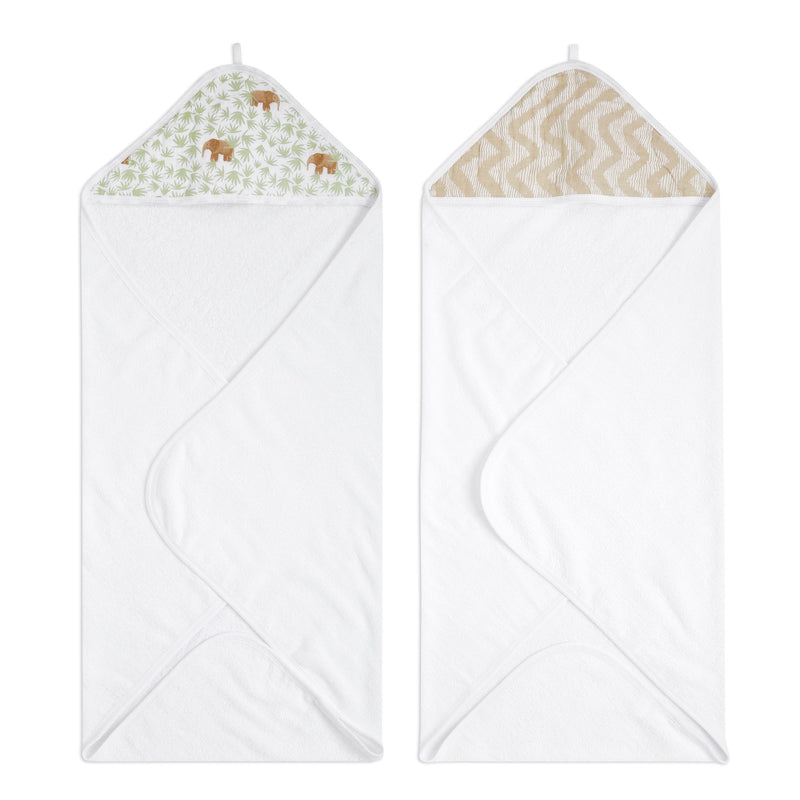Aden + Anais Tanzania Hooded Towels, 2-pk Q1