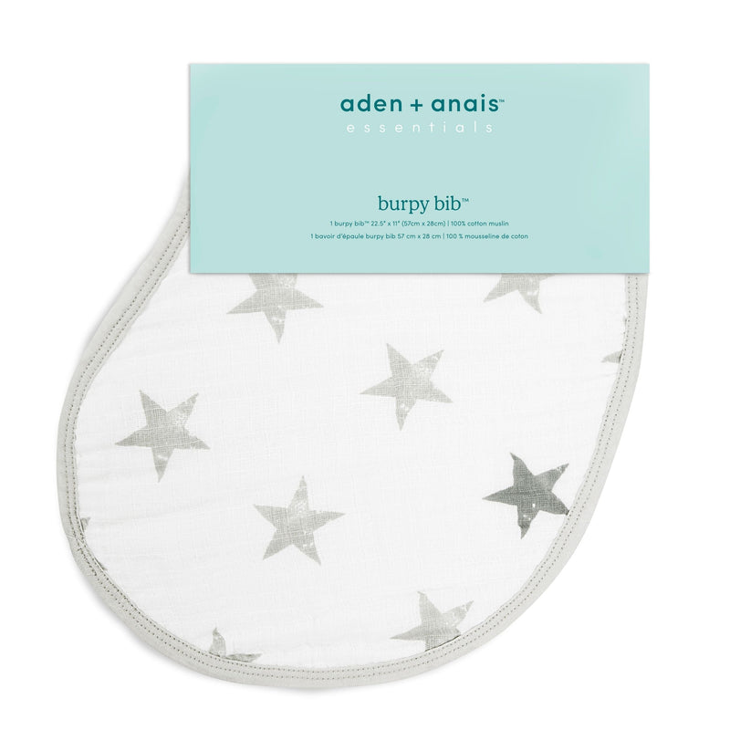 Aden and Anais Essentials Burpy Bib, Dusty W2