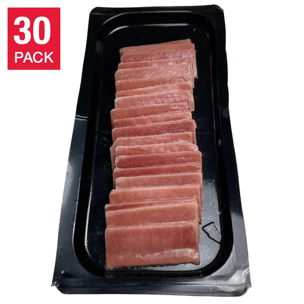 Ahi Tuna Saku Slices, 30 150 g (5.3 oz) S2