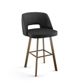 Amisco Maureen Steel Counter Stool, 300-lb Capacity